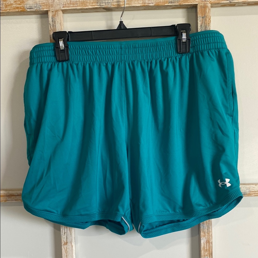 Under Armour Women's Vibrant Blue Athletic Shorts